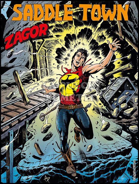 ZENITH #   678 - ZAGOR 627: SADDLE TOWN